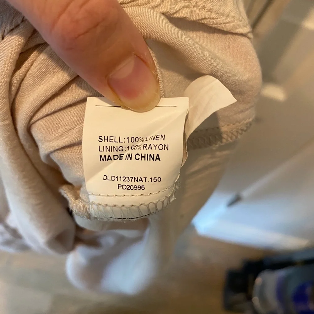 DISSH Ember Natural Linen Dress size 2 - Picture 7 of 10